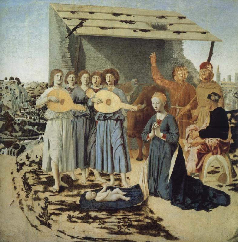 Piero della Francesca The Nativity Germany oil painting art